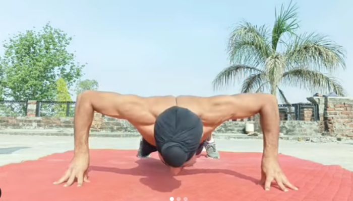 Pria yang tidak pernah pergi ke gym memecahkan rekor untuk push-up terbanyak