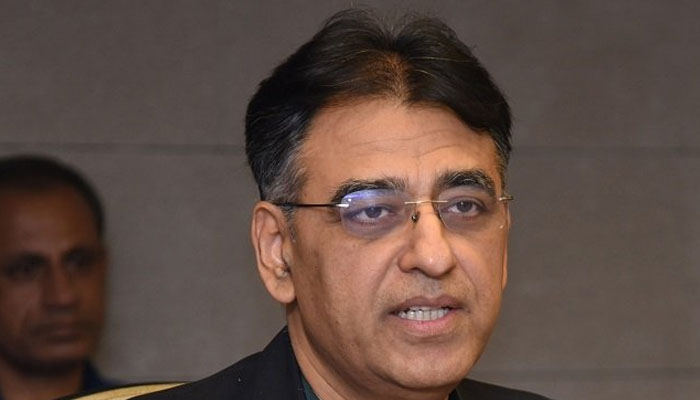 PTI leader Asad Umar. —AFP