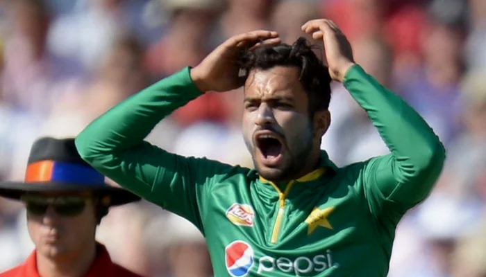 Mohammad Nawaz reacts after a delivery. — AFP/File