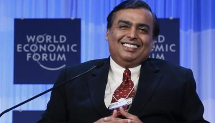 Mukesh Ambani Chairman and Managing Director of Reliance Industries attends the annual meeting of the World Economic Forum (WEF) in Davos January 25, 2013. — Reuters