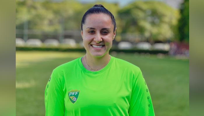 Pakistan womens team captain Maria Khan. — Provided by the reporter