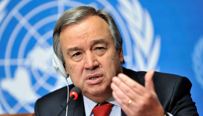 United Nations Secretary-General Antonio Guterres. AFP