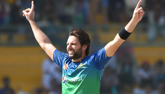 Pakistans former skipper Shahid Afridi. — PSL/File