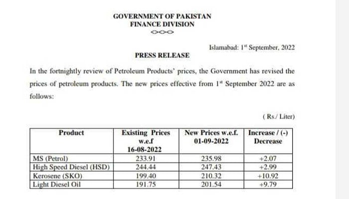 Government jacks up petrol price by Rs2.07 per litre