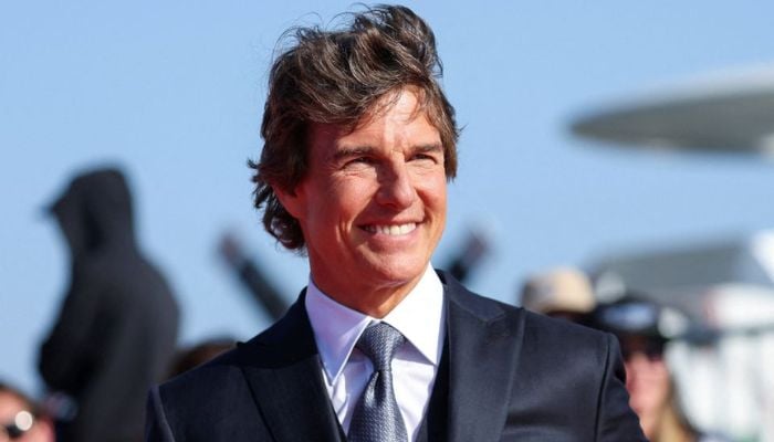 Cast member Tom Cruise attends the global premiere for the film Top Gun: Maverick on the USS Midway Museum in San Diego, California, U.S., May 4, 2022.— Reuters