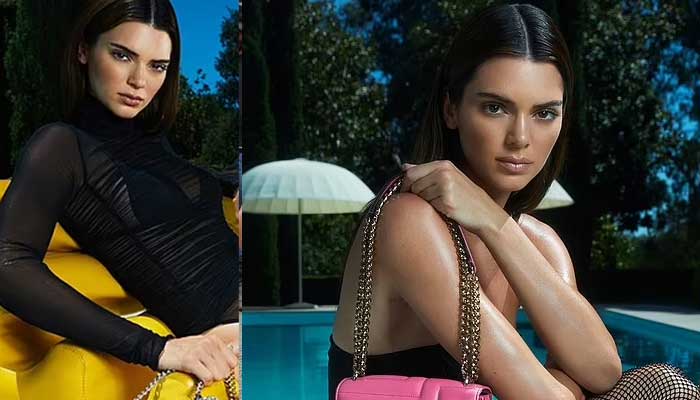 Kendall Jenner sends temperatures soaring as she appears in revealing bodysuit