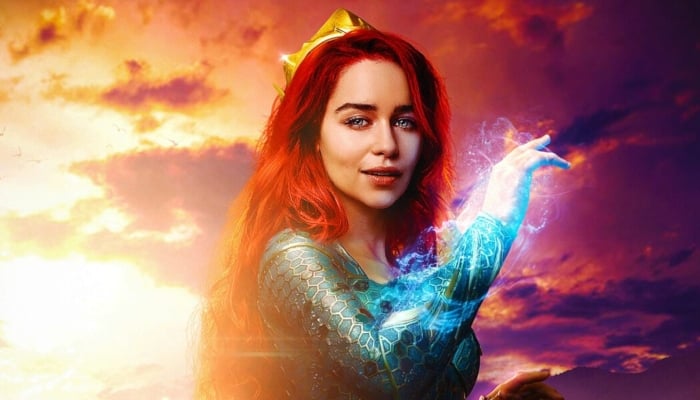 Emilia Clarke replaces Amber Heard in ‘Aquaman 2’? Fan-made poster sparks frenzy