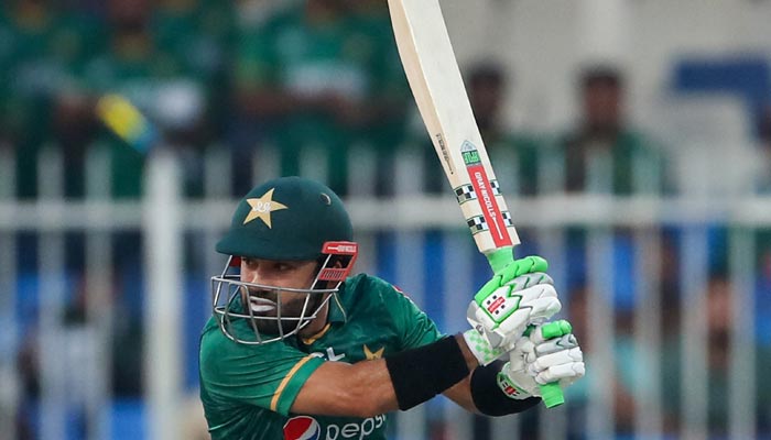 Pakistani opener Muhammad Rizwan. — ICC