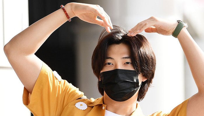 BTS RM sends Twitter into meltdown with new hair look