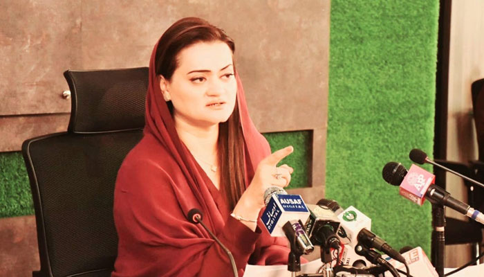 Marriyum Aurangzeb says Imran Khan is stuck in his ego. File photo