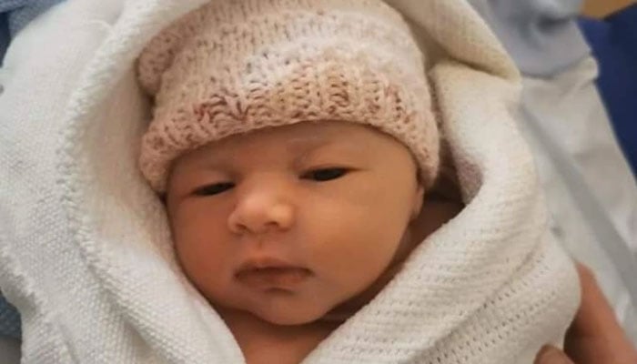 The baby named Pakora. — Facebook/File