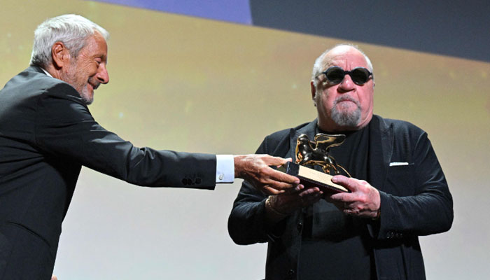 Paul Schrader appears at Venice Film Festival with latest movie ‘Master Gardener’