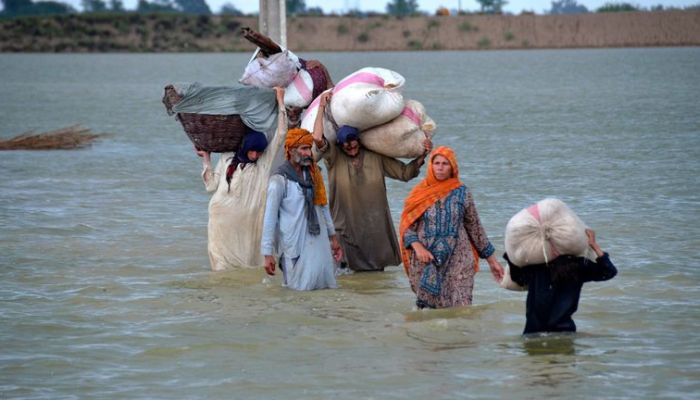 The floods in Pakistan have affected more than three million people. — Reuters