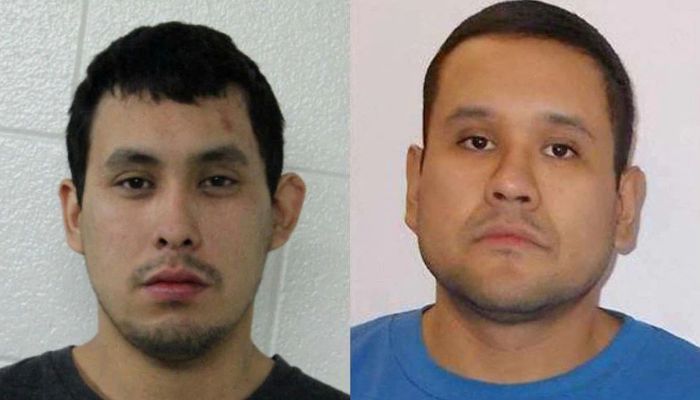 Damien Sanderson and Myles Sanderson, who are named by the Royal Canadian Mounted Police (RCMP) as suspects in stabbings in Canadas Saskatchewan province, are pictured in this undated handout image released by the RCMP September 4, 2022. Reuters