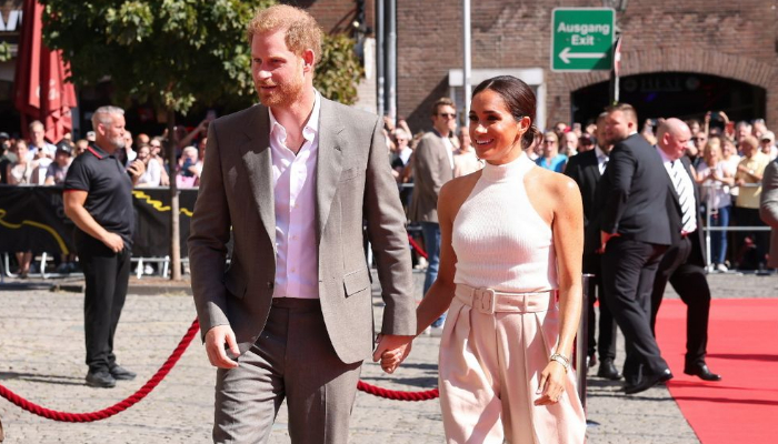 Prince Harry, Meghan Markle treated to royal welcome in Germany