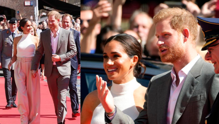 Prince Harry, Meghan Markle treated to royal welcome in Germany