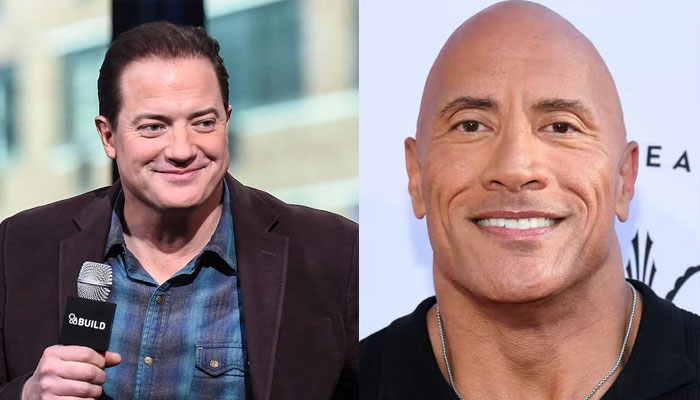 Dwayne The Rock Johnson showers adulation on Brendan Fraser: Photo