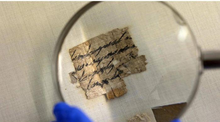 Israel unveils 'extremely rare' Iron-Age papyrus note