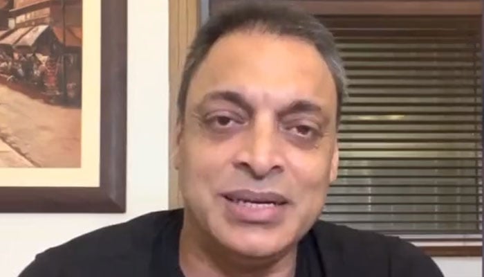 Former cricketer Shoaib Akhtar. —Screen short of video/ Shoaib Akhtar/ Twitter