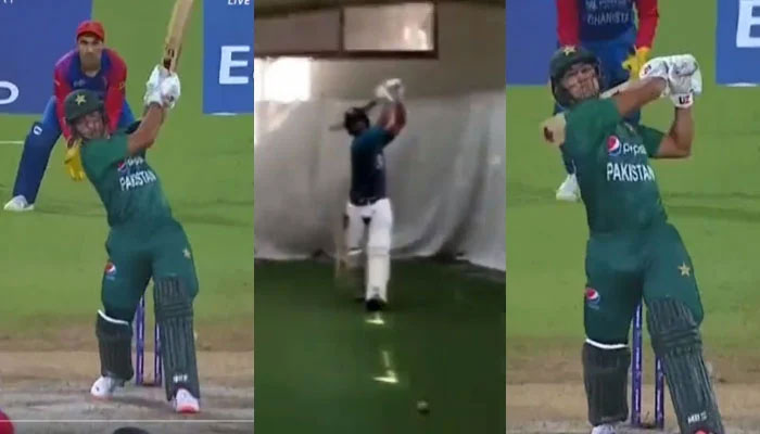 WATCH: Naseem Shah hits sixes the way he practised