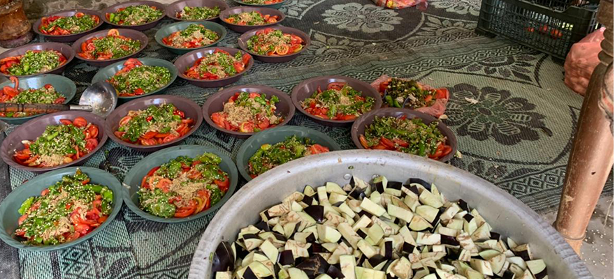 The food cooked by Karachi-based couple, Maria Mushtaq and Waheed Ali, for the flood affectees in Khairpur, Sindh, following rains and floods during the monsoon season. — By Maria Mushtaq and Waheed Ali