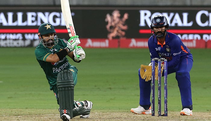 Cricket - Asian Cup - India v Pakistan - Dubai International Stadium, Dubai, United Arab Emirates - August 28, 2022 Pakistans Mohammad Rizwan in action. — Reuters
