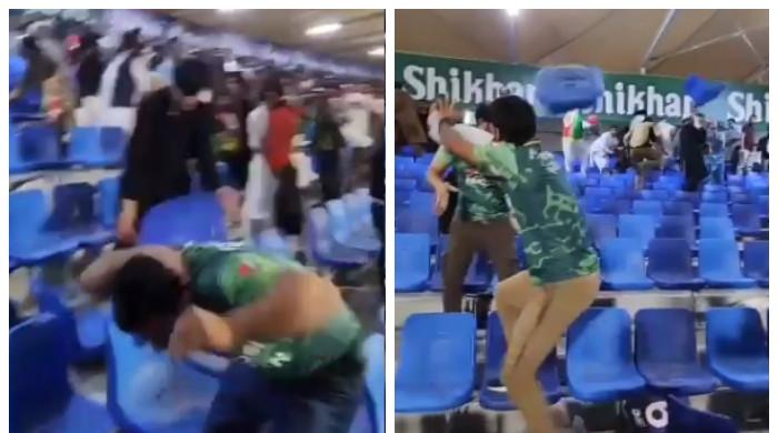 PCB to raise issue of spectator brawl during Pak vs Afg match with ICC