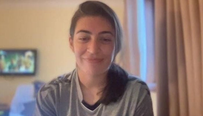 Malika-e-Noor vice-captain of Pakistan women’s football team. —Provided by Author