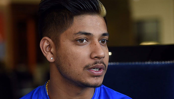 Indian Premier League (IPL) team Delhi Capitals cricketer Sandeep Lamichhane of Nepal speaks during an interview with AFP in New Delhi. — AFP/File