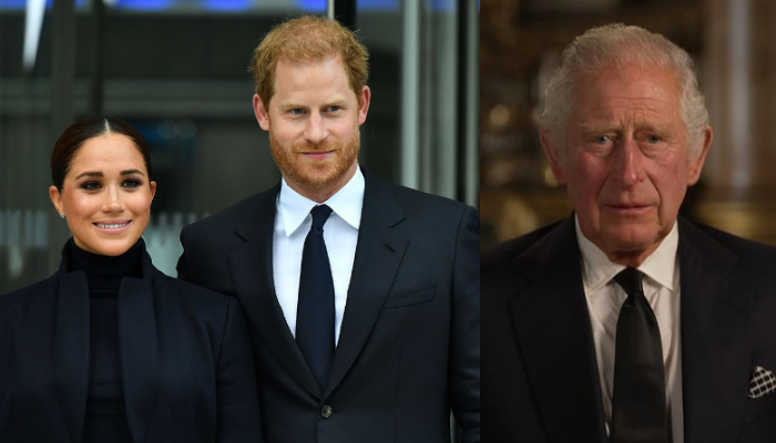 Prince Harry and Meghan Markle were mentioned with love in King Charles III’s first speech as monarch