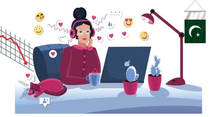 Unemployed and out of options, Pakistani women turn to social media to earn