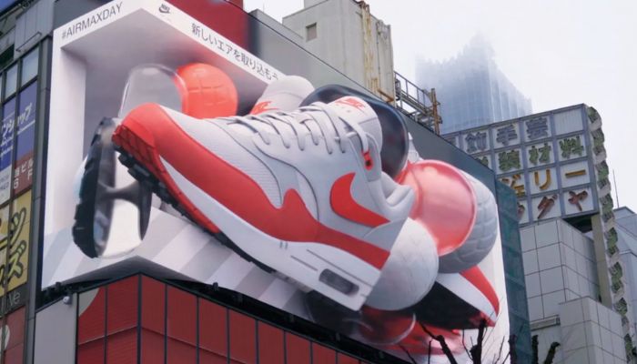 Nike has taken over a huge billboard in Tokyo’s Shinjuku area with a 3D activation that is catching the attention of locals and social media users alike. — The Drum