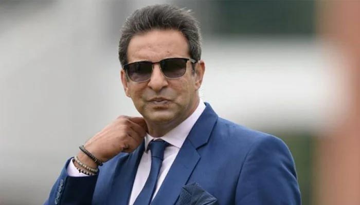 Cricket legend and former skipper Wasim Akram. — Twitter