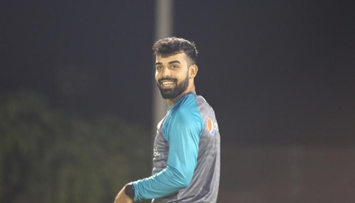 Pakistan all-rounder Shadab Khan. — PCB