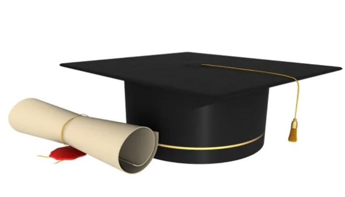 Representational image of degree and mortarboard. — Shahid Abdullah / Pixabay