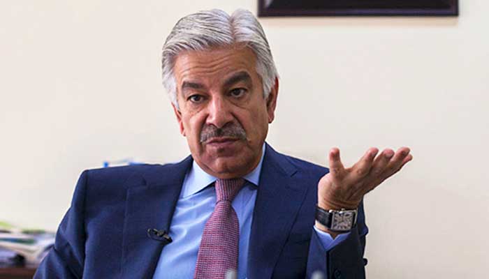 Defence Minister Khawaja Asif. — AFP/ File