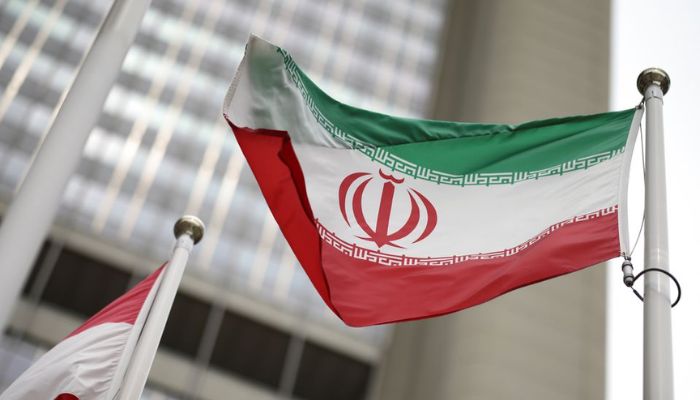 Iranian flag flies in front of the UN office building, housing IAEA headquarters, in Vienna, Austria, May 24, 2021. — Reuters
