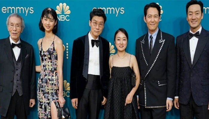 Emmys 2022: Squid Game cast attend the Emmy Awards 2022, Jung Ho yeon and  Lee Jung jae steal the show. All pics