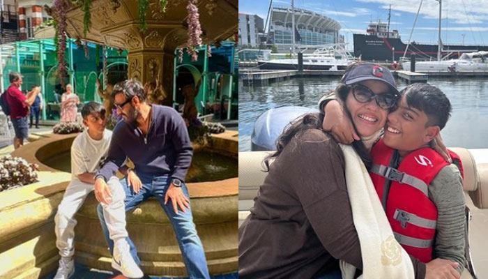 Ajay Devgn and Kajol dotes on son on his birthday