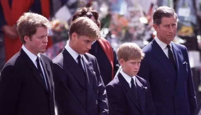 Prince Harry and William refresh memories of Princess Dianas funeral with their gesture