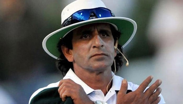 Former cricketer and umpire Asad Rauf. — Twitter/@KamiAkmal23