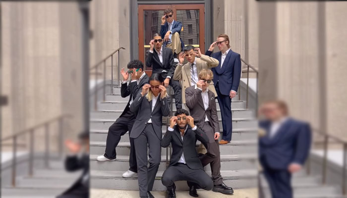 Norwegian dance group, The Quick Style, takes over Times Square with Kala Chashma performance