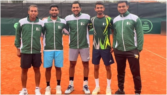 Tim tenis Pakistan berharap menciptakan sejarah melawan Austria di Piala Davis