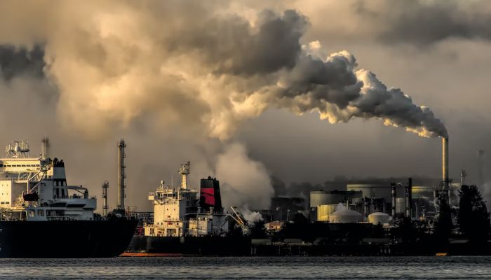 Picture shows carbon emissions and pollution.— Unsplash