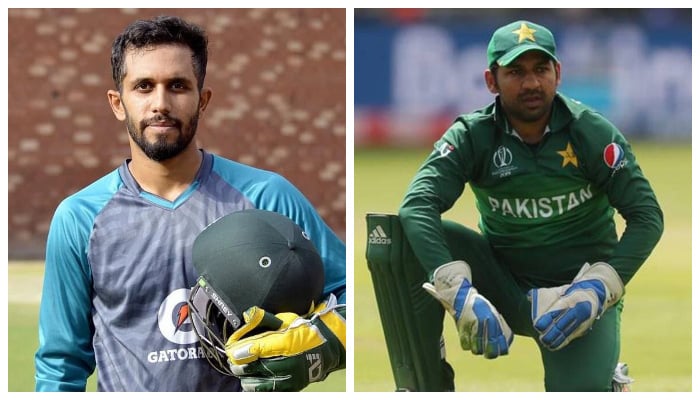 Mohammad Haris (R) and Sarafarz Ahmed (L). -APP/AFP