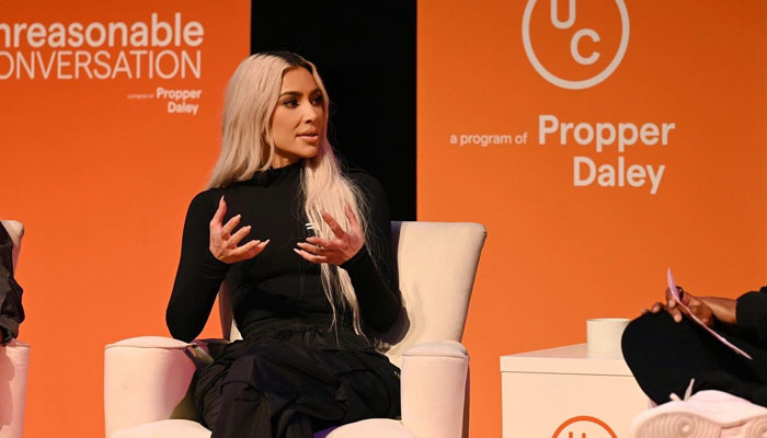 Kim Kardashian talks storytelling and criminal justice at recent summit