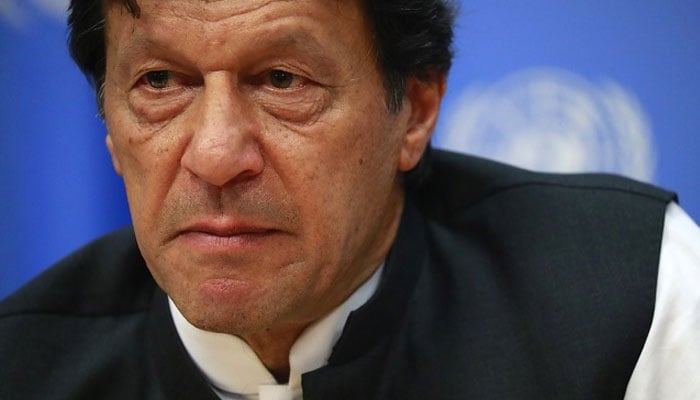 Pakistani Prime Minister Imran Khan speaks during a press conference at the United Nations Headquarters in New York. — Reuters/File