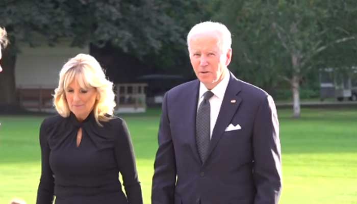 Donald Trump takes a jibe at Joe Biden for taking back seat at Queen Elizabeths funeral