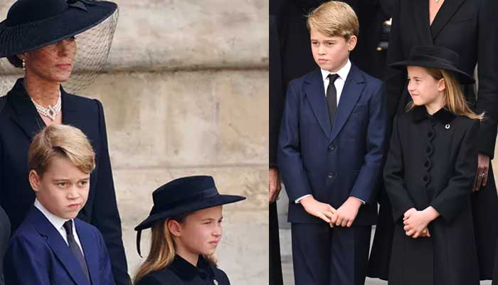 Prince George, Princess Charlotte melt hearts with their tearful farewell to Queen
