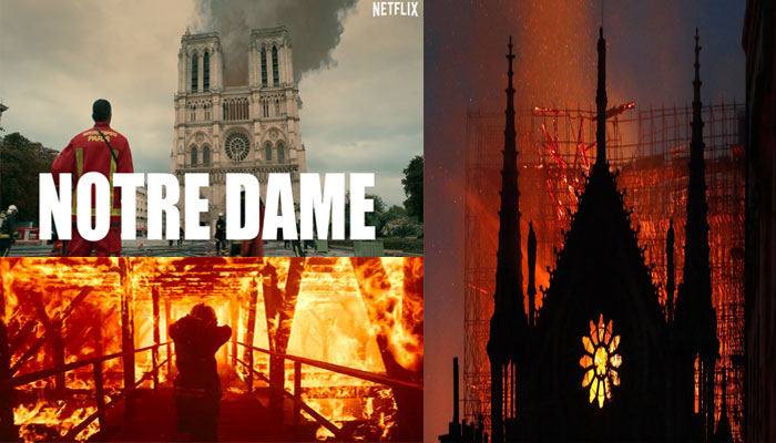Netflix drops trailer for NOTRE-DAME a limited series about Cathedral, release date, cast list